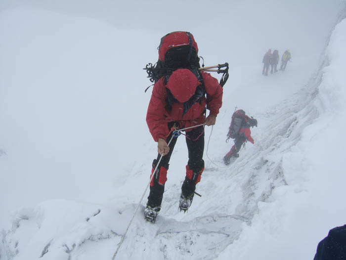 107_ Descente dans le mauvais temps