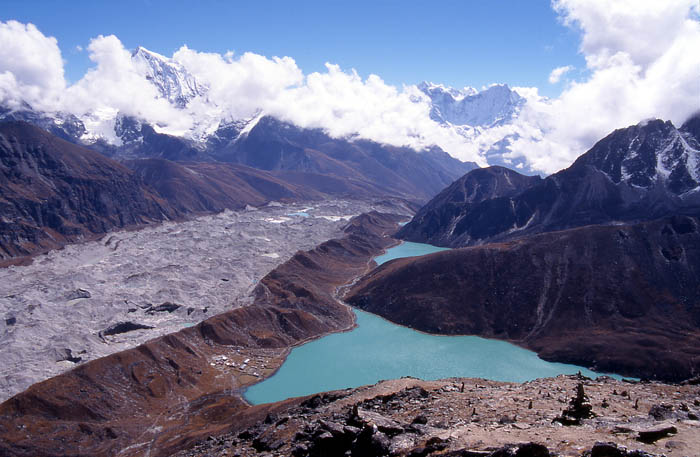 16_Village et lacs de Gokyo depuis le Gokyo Peak