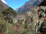 35_ Arrivee a Ghunsa, dernier gros village.