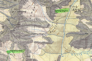  J8 quatrième jour de trek : Tuli karka (4280m) Kote (3570m)