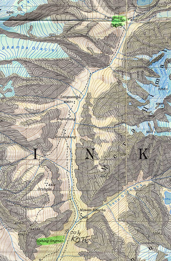  J9 cinquième jour de trek : Kote (3570m) Tangnag (4300m)