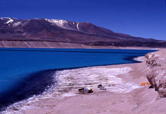 14_Le campement de la Laguna Verde (4360 m)