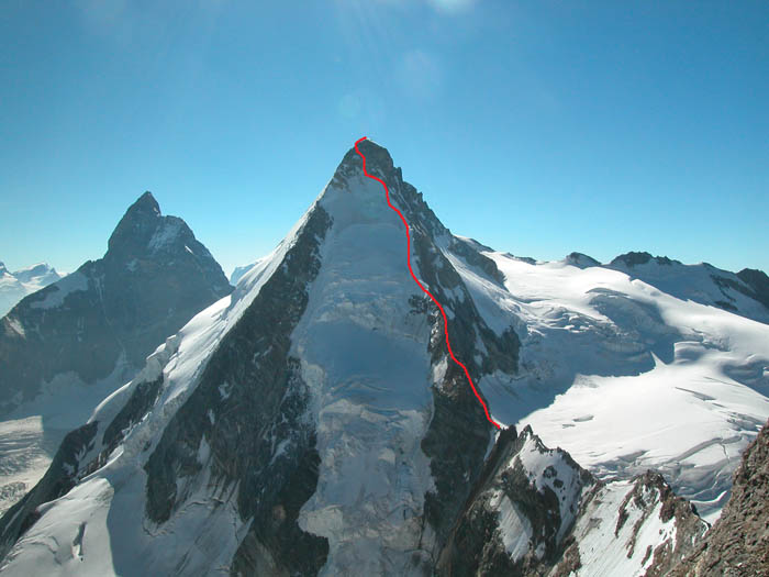 006  Dent d'herens arete de Tiefmatten