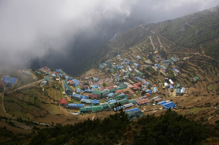 046 Namche Bazar Capitale du pays Sherpa