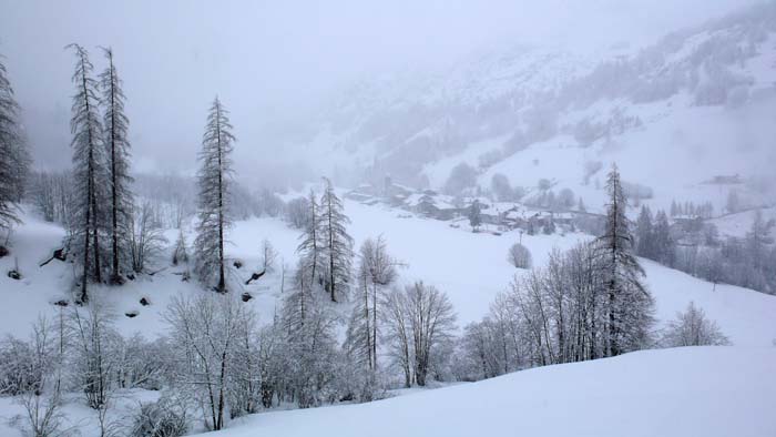 22_Le village de Chiesa sous la neige